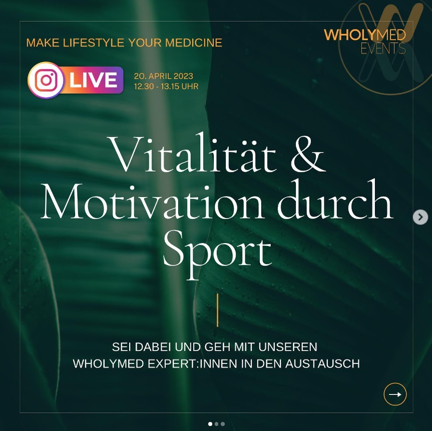 Wholymed-Experte
Vitalität
Motivation